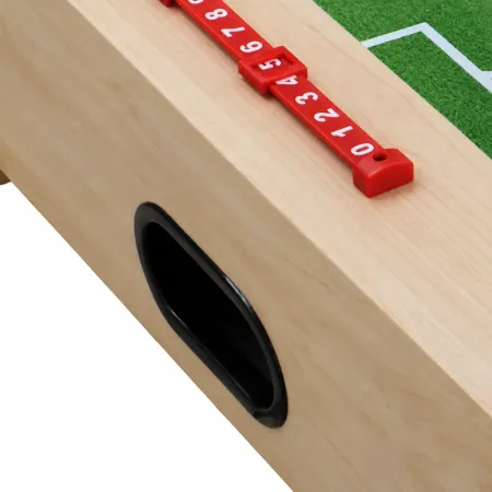 Tavolo Multigioco 2 in 1 Calciobalilla Hockey con Palline Dischetti