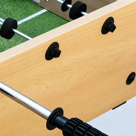 Tavolo Multigioco 2 in 1 Calciobalilla Hockey con Palline Dischetti