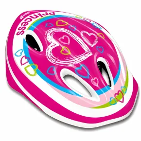 Casco Protezione Easy Girl Taglia 52-56cm Regolabile Bicicletta Viola