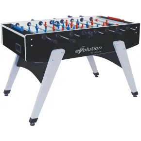 Biliardino Gioco Calciobalilla in MDF Nero da Interno con Palline