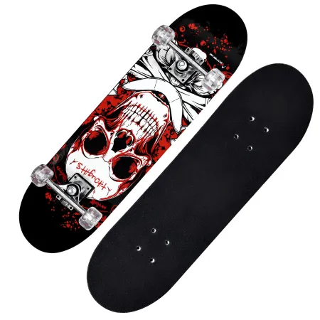 Skateboard Bambini 79x20cm in Acero 9 Strati Truck in Alluminio