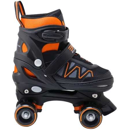 Pattini 3 in 1 a Rotelle in Linea da Ghiaccio Regolabili 38-41 Arancio