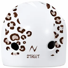 Casco per Bambini Leopardato S 52-55cm per Pattini Skateboard 2