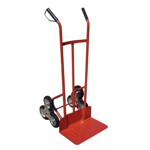 Carrello 6 Ruote Piene Sali Scale 200 kg Portapacchi Bravetta Portatutto Sacchi