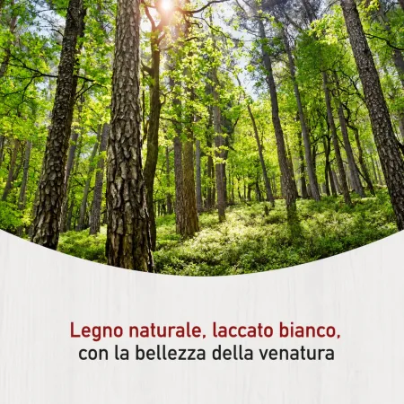 Mobile Contenitore Bianco 2 Ante 2 Cassetti Armadio Camera da Letto