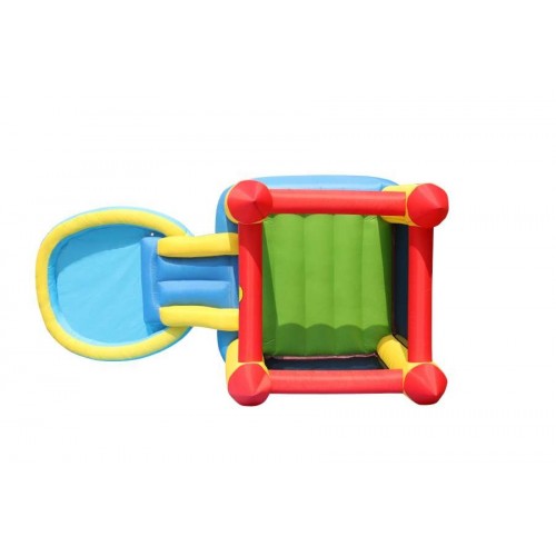 Gioco Gonfiabile per Bambini Castello Parco Acquatici Scivolo Saltarello Pompa