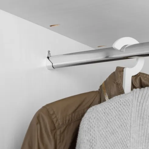 Armadio Camera da Letto 2 Ante 2 Cassetti Pino Massello Bianco Rovere