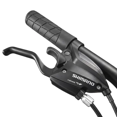 Mountain Bike 24 Pollici Arancione Grigio con Cambio Ammortizzatore