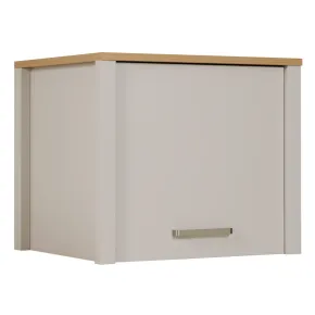 Pensile Cucina Singolo Beige Rovere con Anta Soft Close 70x60x60,5 cm