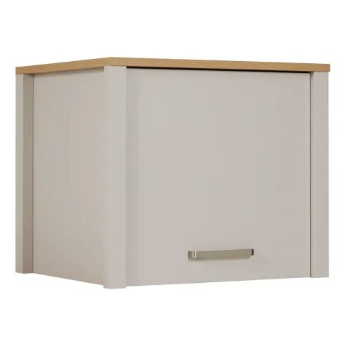 Pensile Cucina Singolo Beige Rovere con Anta Soft Close 70x60x60,5 cm