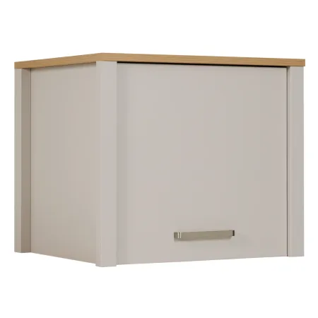 Pensile Cucina Singolo Beige Rovere con Anta Soft Close 70x60x60,5 cm