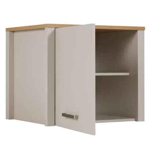 Pensile Cucina Singolo Beige Rovere con Anta Soft Close 70x60x60,5 cm