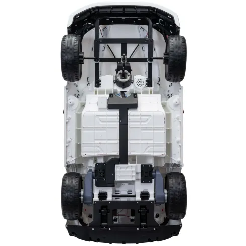Auto Elettrica Bambini Audi RS6 GT Bianco 12V con LED Radiocomando