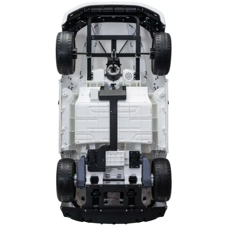 Auto Elettrica Bambini Audi RS6 GT Bianco 12V con LED Radiocomando