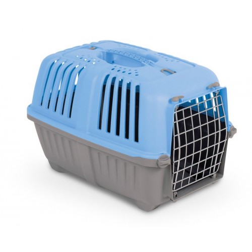 Trasportino per Cani Gatti Taglia Piccola Trasporto Auto Animali Aereo Plastica