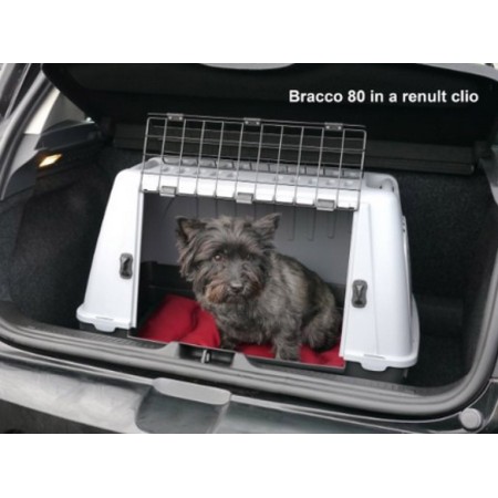 Trasportino per Cani Bracco Auto Gabbia Taglia Media Trasporto Aereo Box 