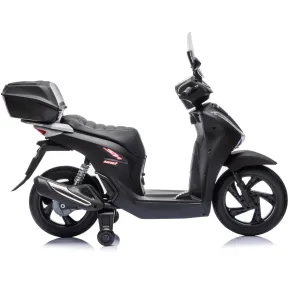Scooter Elettrico Honda SH125 M 12V Moto per Bambini Nero con Baule 2