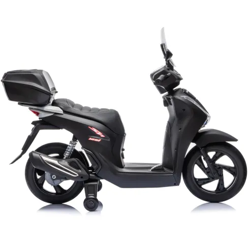 Scooter Elettrico Honda SH125 M 12V Moto per Bambini Nero con Baule