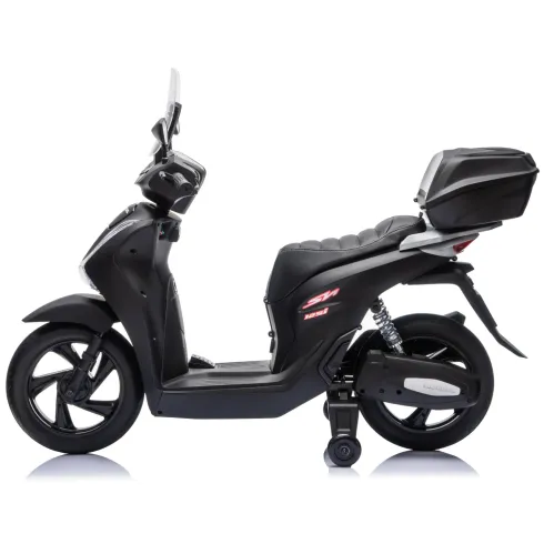 Scooter Elettrico Honda SH125 M 12V Moto per Bambini Nero con Baule