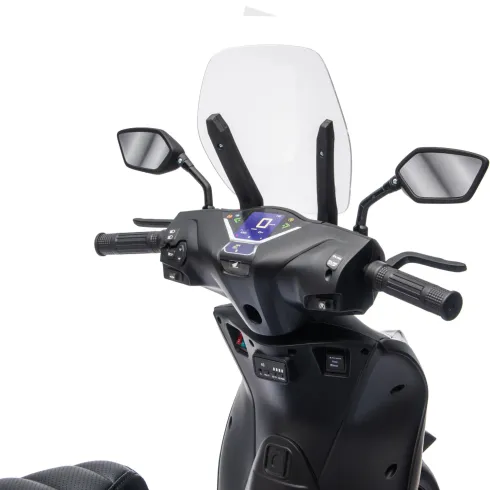 Scooter Elettrico Honda SH125 M 12V Moto per Bambini Nero con Baule