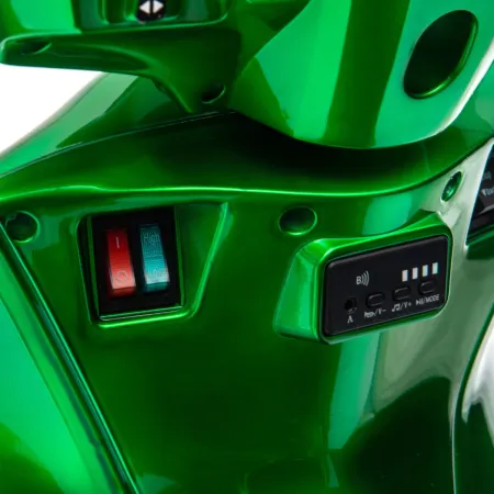 Scooter Elettrico Honda SH125 M 12V Moto per Bambini Verde con Baule