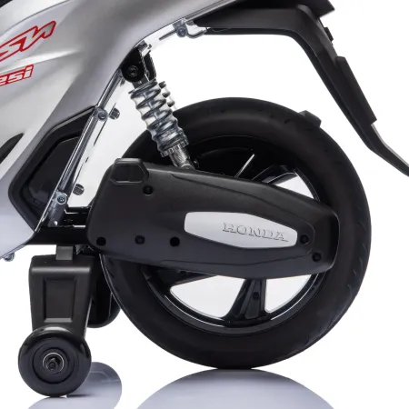Scooter Elettrico Honda SH125 M 12V Moto per Bambini Grigio con Baule