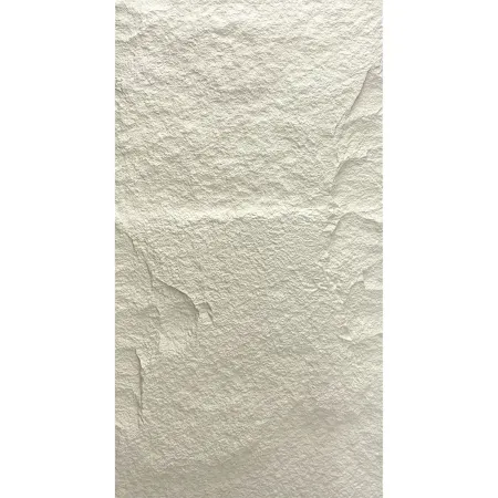 Set 10 Pannelli Effetto Pietra 3D in PU Bianco Isolante Impermeabile