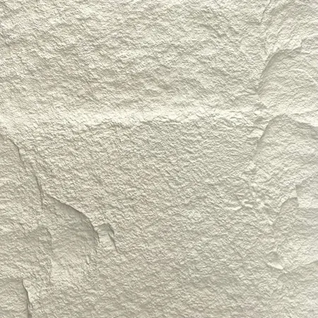 Set 10 Pannelli Effetto Pietra 3D in PU Bianco Isolante Impermeabile