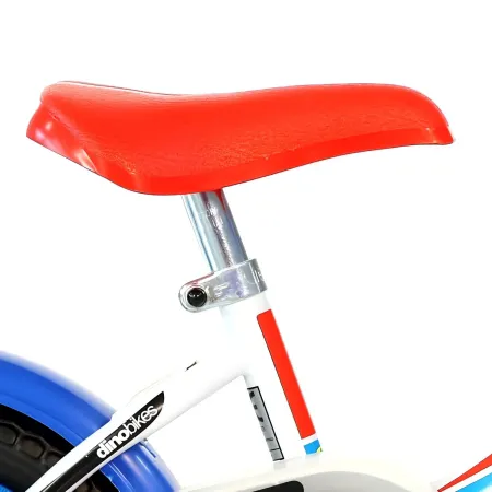 Outlet Bicicletta per Bambino 10" con Rotelle 2 3 4 anni Bianco