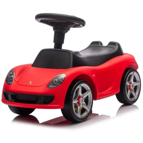 Macchina Cavalcabile per Bambini Porsche Carrera GT Rosso con Luci LED