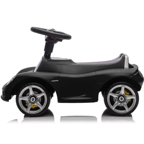Macchina Cavalcabile per Bambini Porsche Carrera GT Nero con Luci LED
