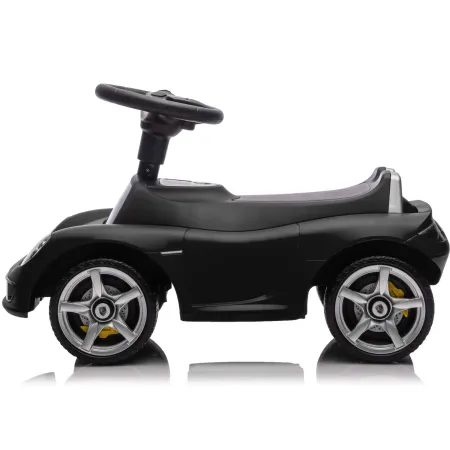 Macchina Cavalcabile per Bambini Porsche Carrera GT Nero con Luci LED
