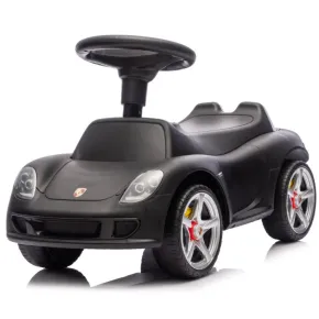 Macchina Cavalcabile per Bambini Porsche Carrera GT Nero con Luci LED