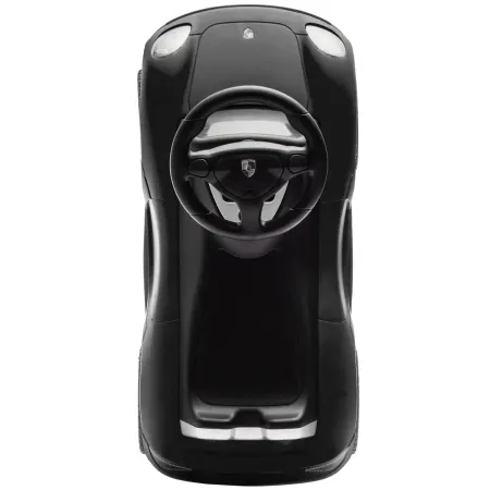 Macchina Cavalcabile per Bambini Porsche Carrera GT Nero con Luci LED