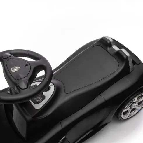 Macchina Cavalcabile per Bambini Porsche Carrera GT Nero con Luci LED