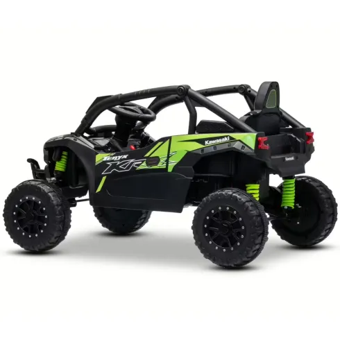 Auto Elettrica per Bambini Kawasaki Buggy 12V Nero con Radiocomando