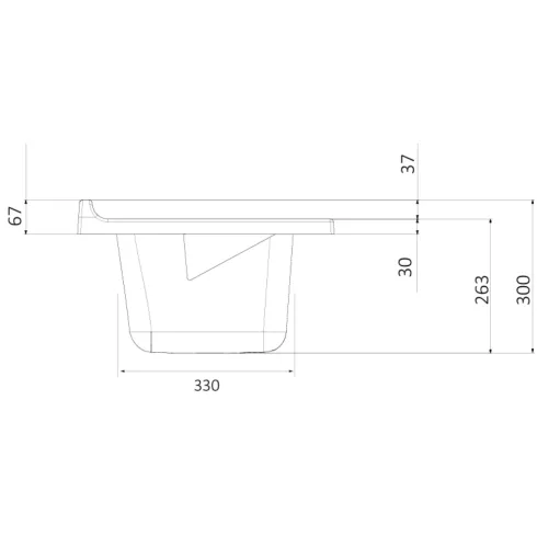 Mobile Lavatoio 60x50x85 cm in PVC Verde Vasca in PP Doppia Anta