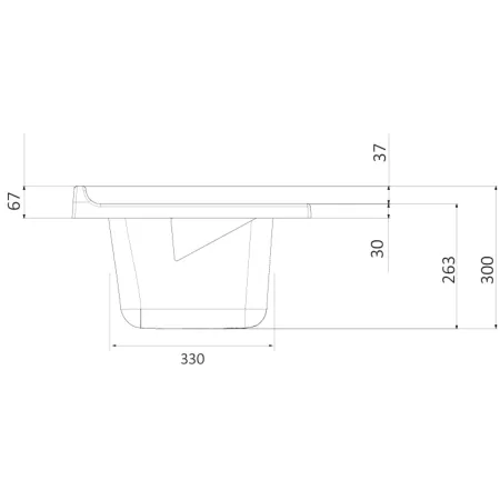 Mobile Lavatoio 60x50x85 cm in PVC Verde Vasca in PP Doppia Anta