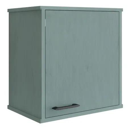Pensile Lavanderia 46,5x34x52,5 cm in PVC Verde con Ripiano Interno