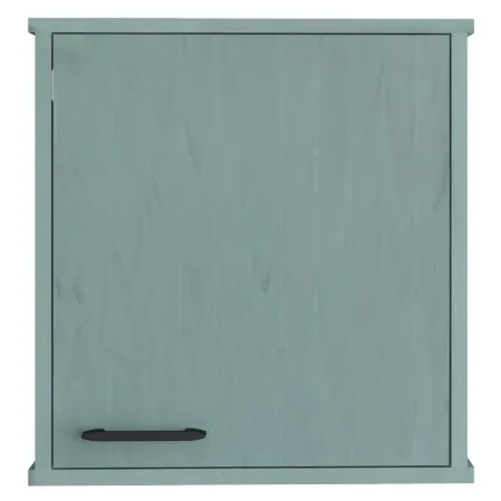 Pensile Lavanderia 46,5x34x52,5 cm in PVC Verde con Ripiano Interno