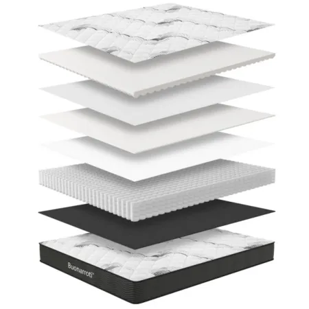 Materasso Singolo Memory Foam 90x190x22,3 cm 420 Molle Insacchettate