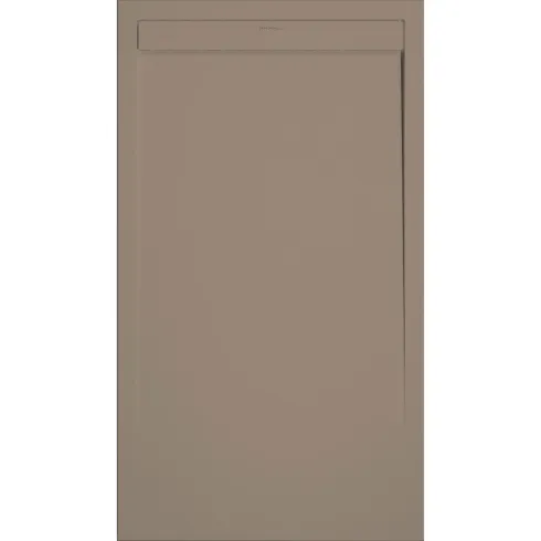 Piatto Doccia Slim Moka in Marmo Resina Filo Pavimento | BricoShop24