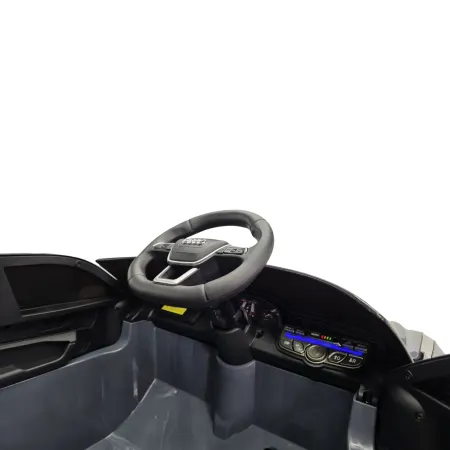 Macchina Elettrica Bambini Audi RS6 Avant GT 12V Grigio Telecomando