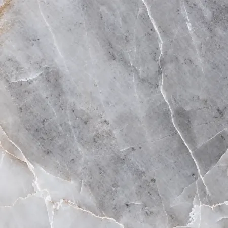 Pannello Decorativo da Parete in PVC Effetto Marmo Grigio 122x300 cm