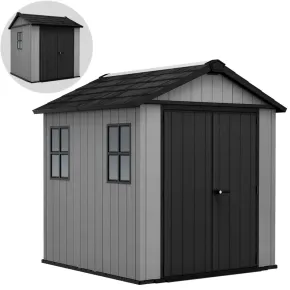 Casetta da Giardino Keter Newton Plus 230x224 Resina Rimessa Attrezzi