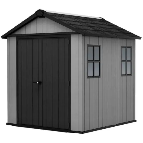 Casetta da Giardino Keter Newton Plus 230x224 Resina Rimessa Attrezzi