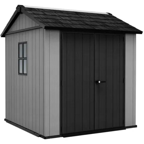 Casetta da Giardino Keter Newton Plus 230x224 Resina Rimessa Attrezzi