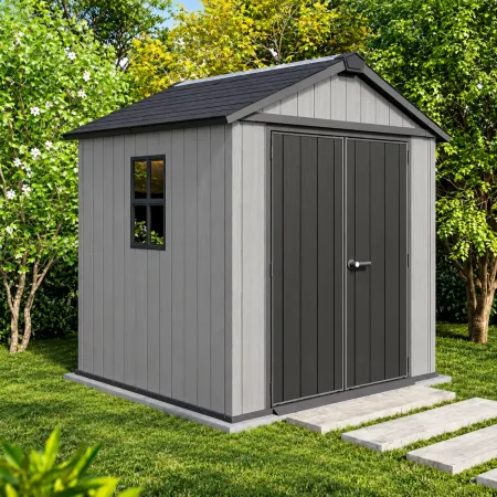 Casetta da Giardino Keter Newton Plus 230x224 Resina Rimessa Attrezzi