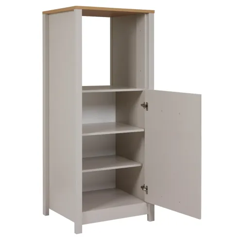 Cucina Modulare 3 Mobili Soft Close Beige Rovere 200 cm MDF Vetro