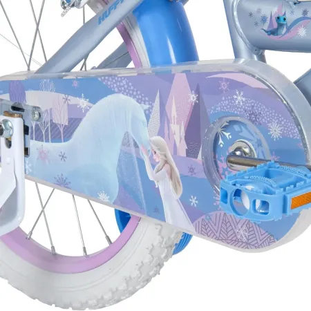 Bicicletta Frozen per Bambini 16 Pollici Celeste Bici Bambina Rotelle